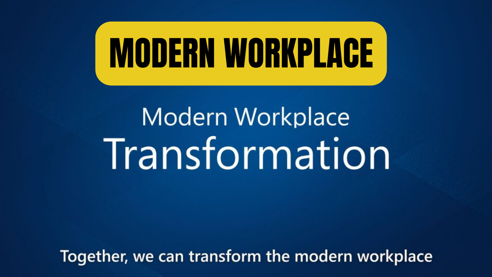 Empowering Success: Embracing Modern Workplace Solutions